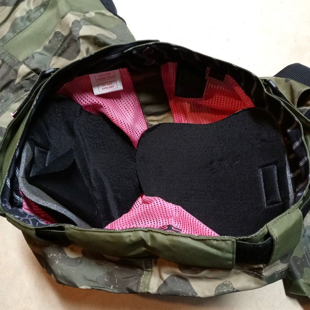 Fox Dakota Women’s Camo Motocross Racing Pants Size 11/12 Green Pink - Picture 6 of 11